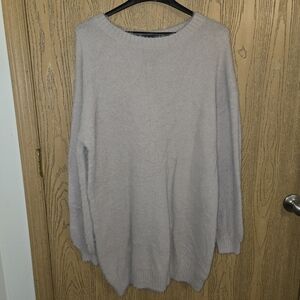 Cozy Pink Women's Fuzzy Sweater